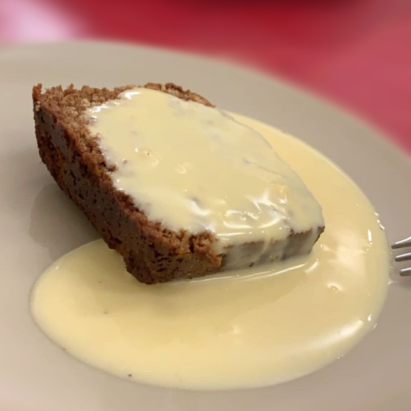 Ici une crème anglaise